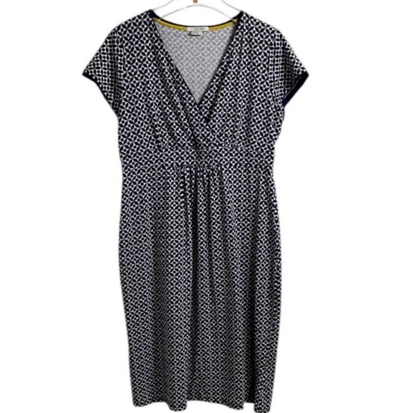 Boden Women's Navy Elisa Empire Dress SIZE-12L